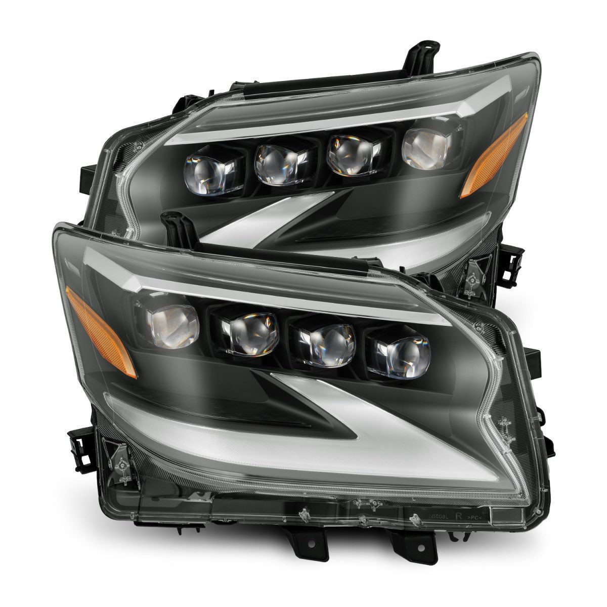 Buy Front headlights Lexus GX460 2014-2019 LED Nova Series Black Alpharex Ahl-LG14-N-B