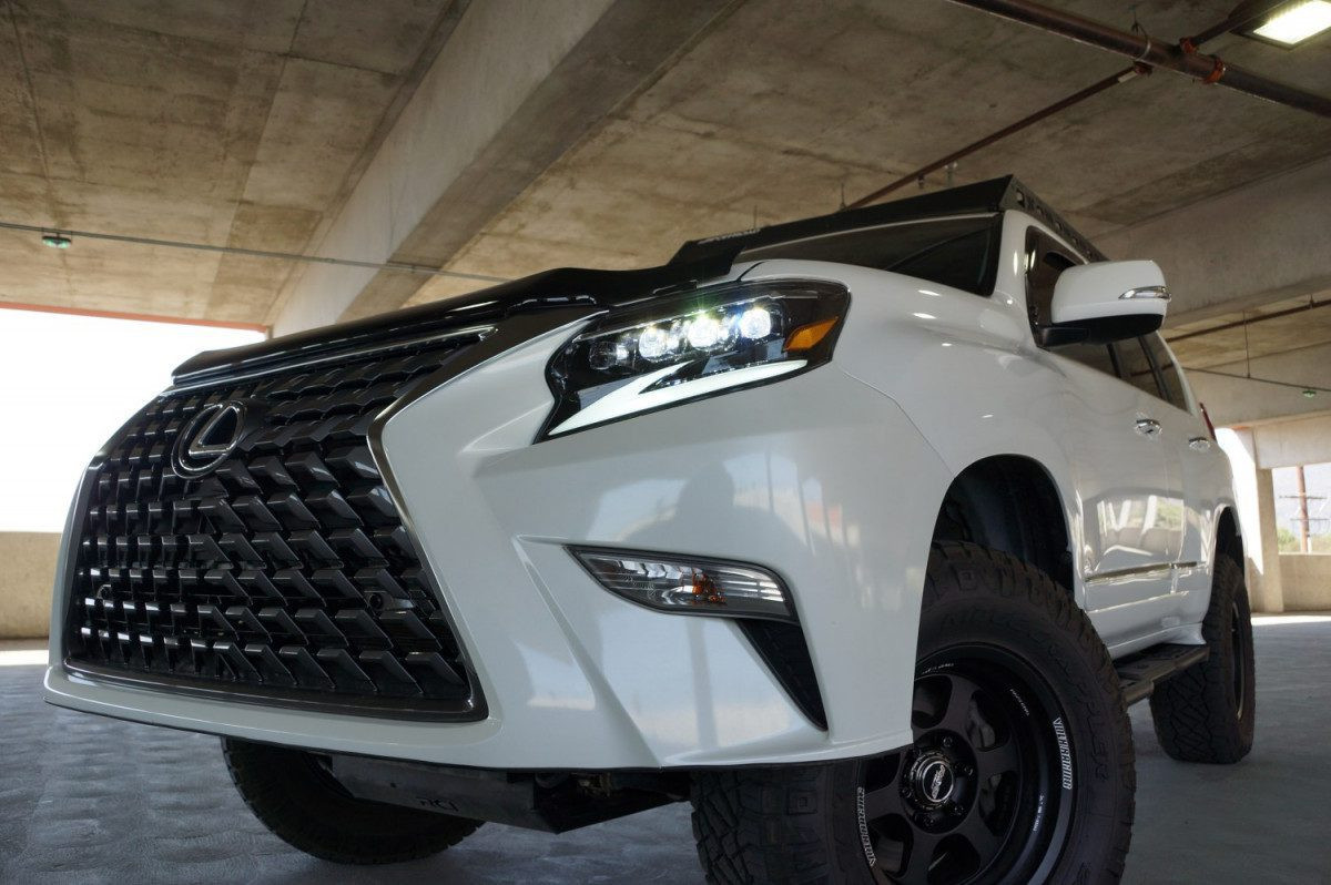 Buy Front headlights Lexus GX460 2014-2019 LED Nova Series Black Alpharex Ahl-LG14-N-B