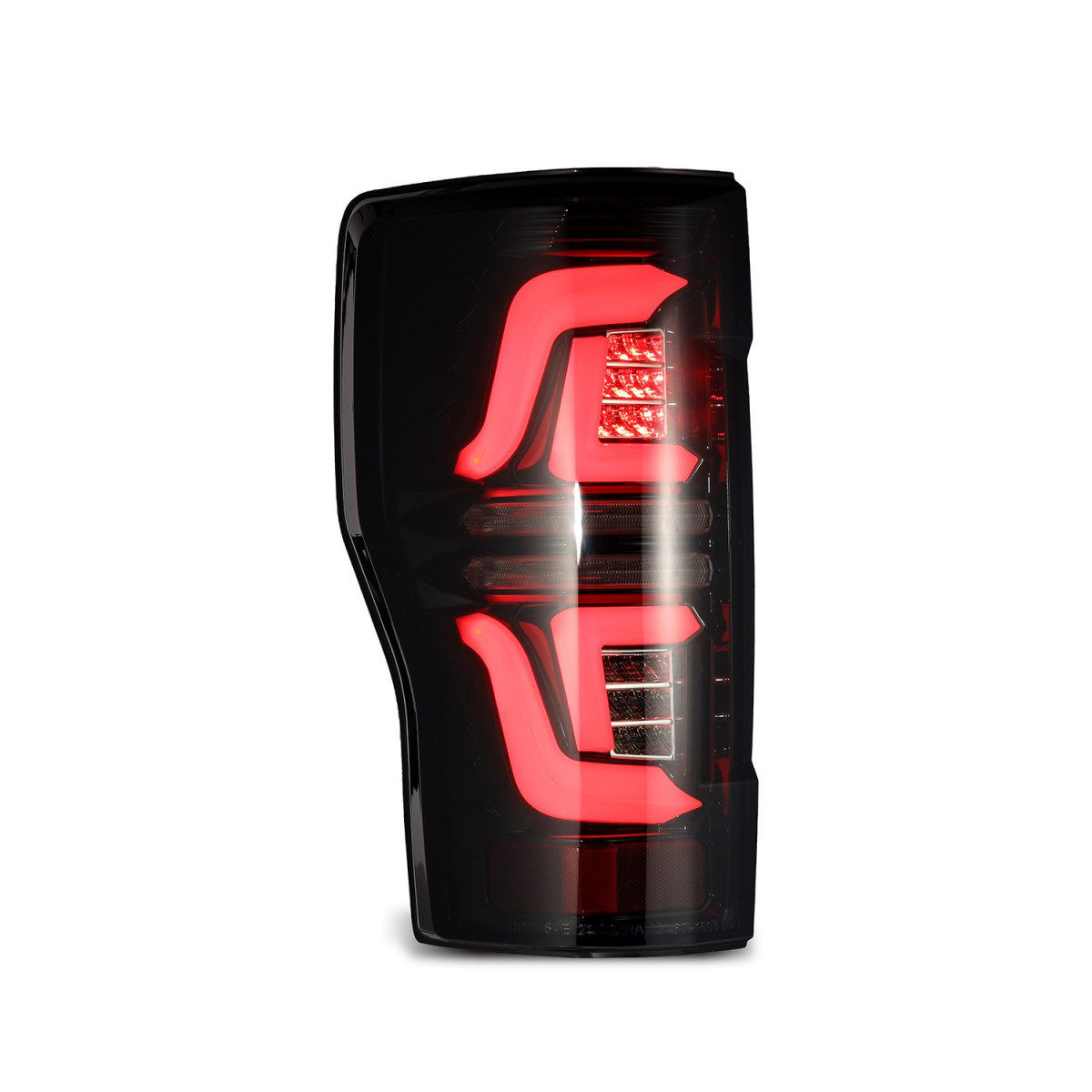 Купить Задние фары Ford Super Duty 2017-2019 LED PRO серия углево-черные AlphaRex ATL-FD17-W-LBS