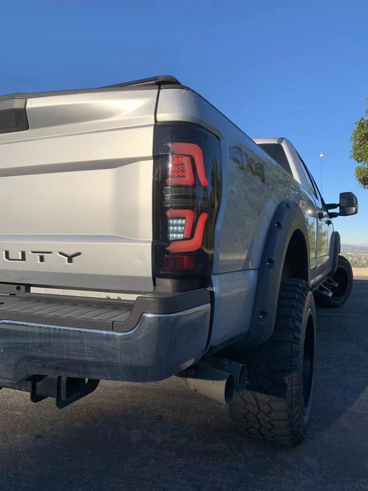 Buy Rear lights of Ford Super Duty 2017-2019 LED PRO series Red-Small Alpharex ATL-FD17-R-RS