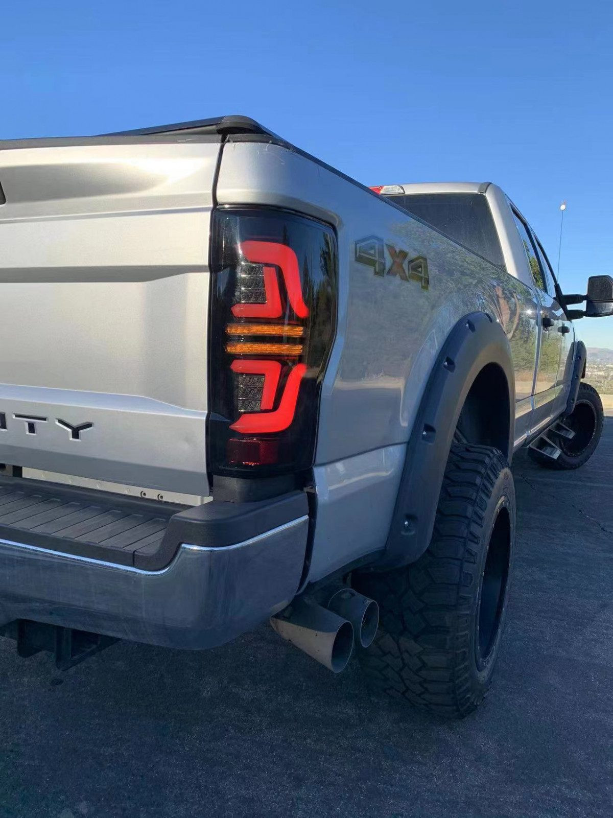 Buy Rear lights of Ford Super Duty 2017-2019 LED PRO series Red-Small Alpharex ATL-FD17-R-RS