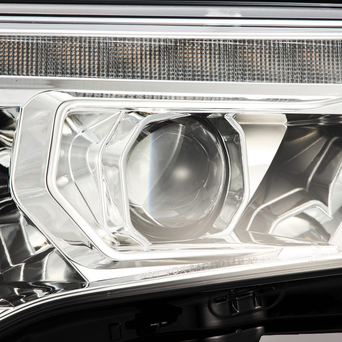 Buy Front headlights Toyota 4Runner 2014-2022 G2 Style Luxx series Chrome Alpharex AHL-T414-G2-PL-SA-C
