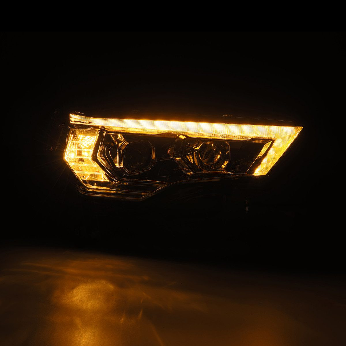 Buy Front headlights Toyota 4Runner 2014-2022 G2 Style Luxx series Chrome Alpharex AHL-T414-G2-PL-SA-C