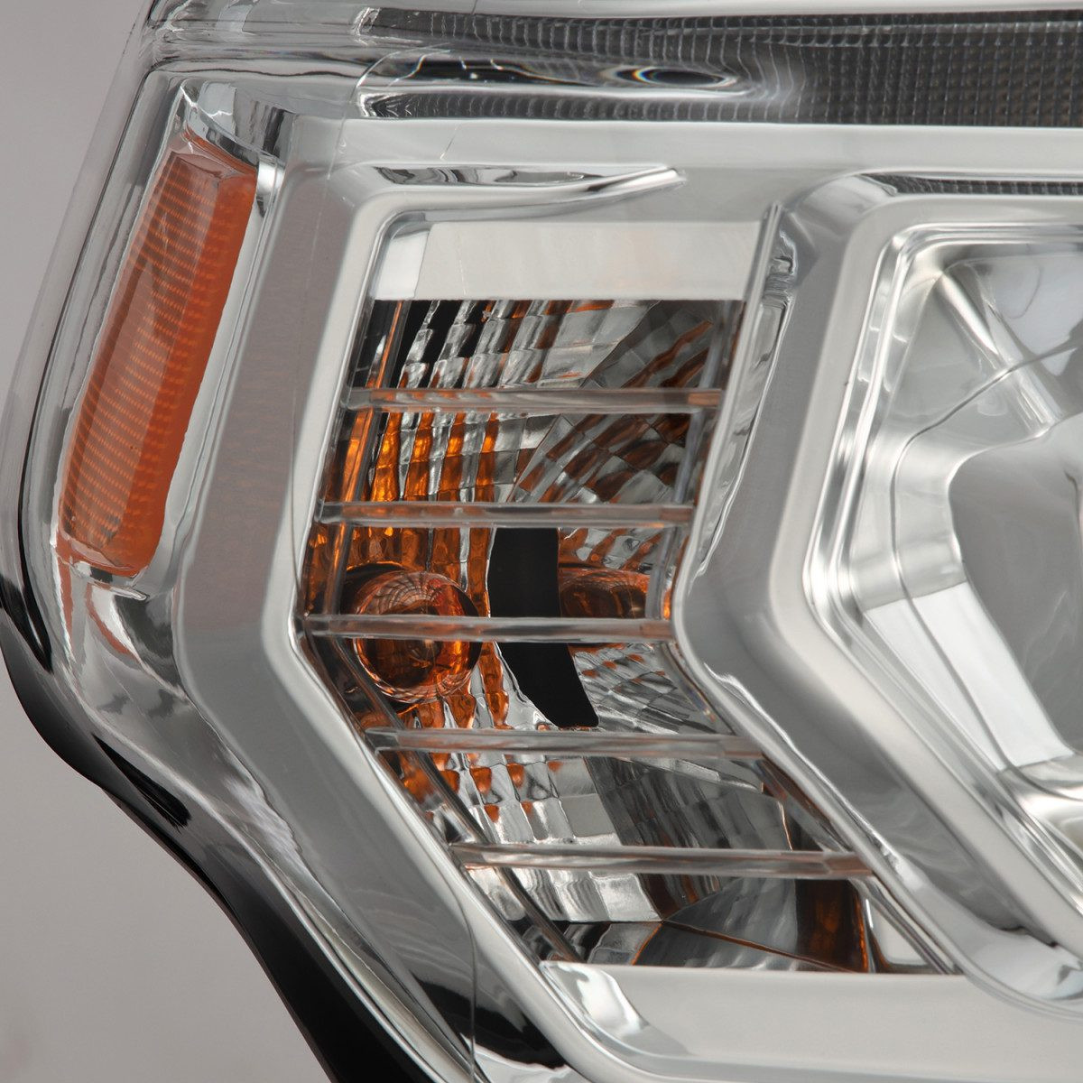 Buy Front headlights Toyota 4Runner 2014-2022 G2 Style Luxx series Chrome Alpharex AHL-T414-G2-PL-SA-C