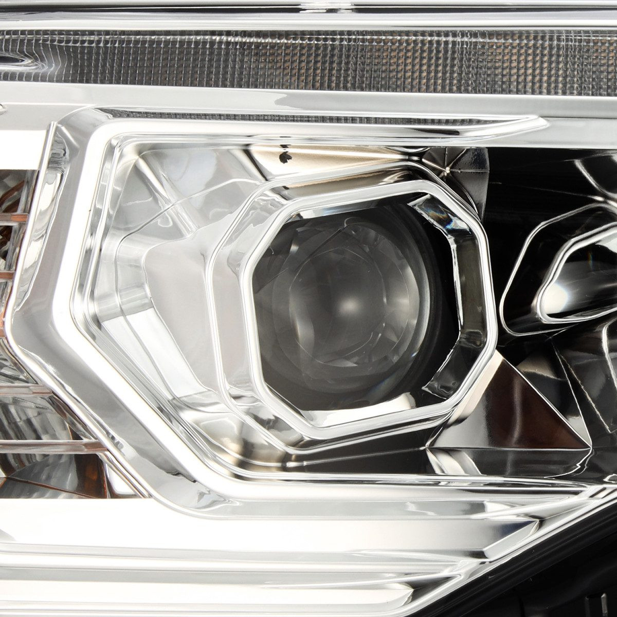 Buy Front headlights Toyota 4Runner 2014-2022 G2 Style Luxx series Chrome Alpharex AHL-T414-G2-PL-SA-C
