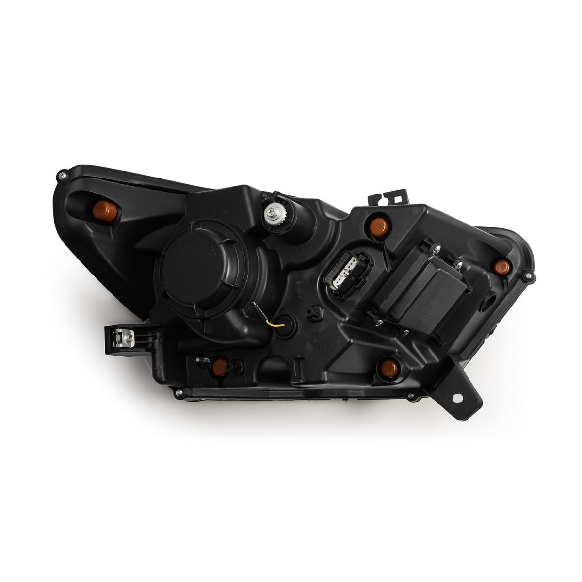 Купить Передние фары Ford Mustang 2015-2017 NOVA серия цвет Alpha-Black AlphaRex AHL-FM15-N-FLB