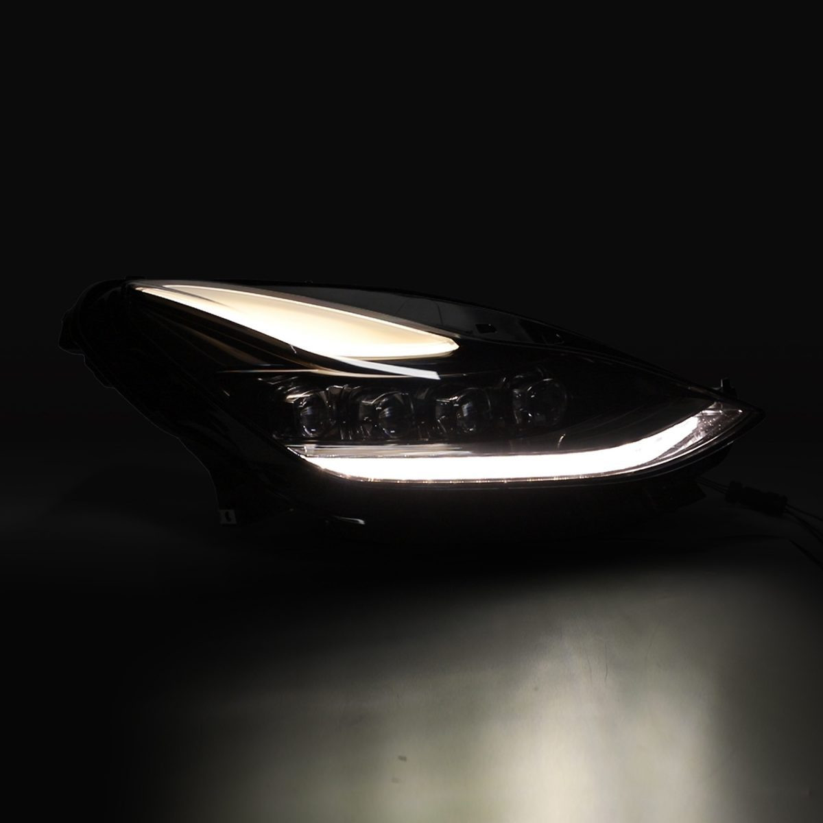 Buy Front headlights Tesla Model y 2020 + LED Nova Series Black Alpharex T3yarexb8880860.