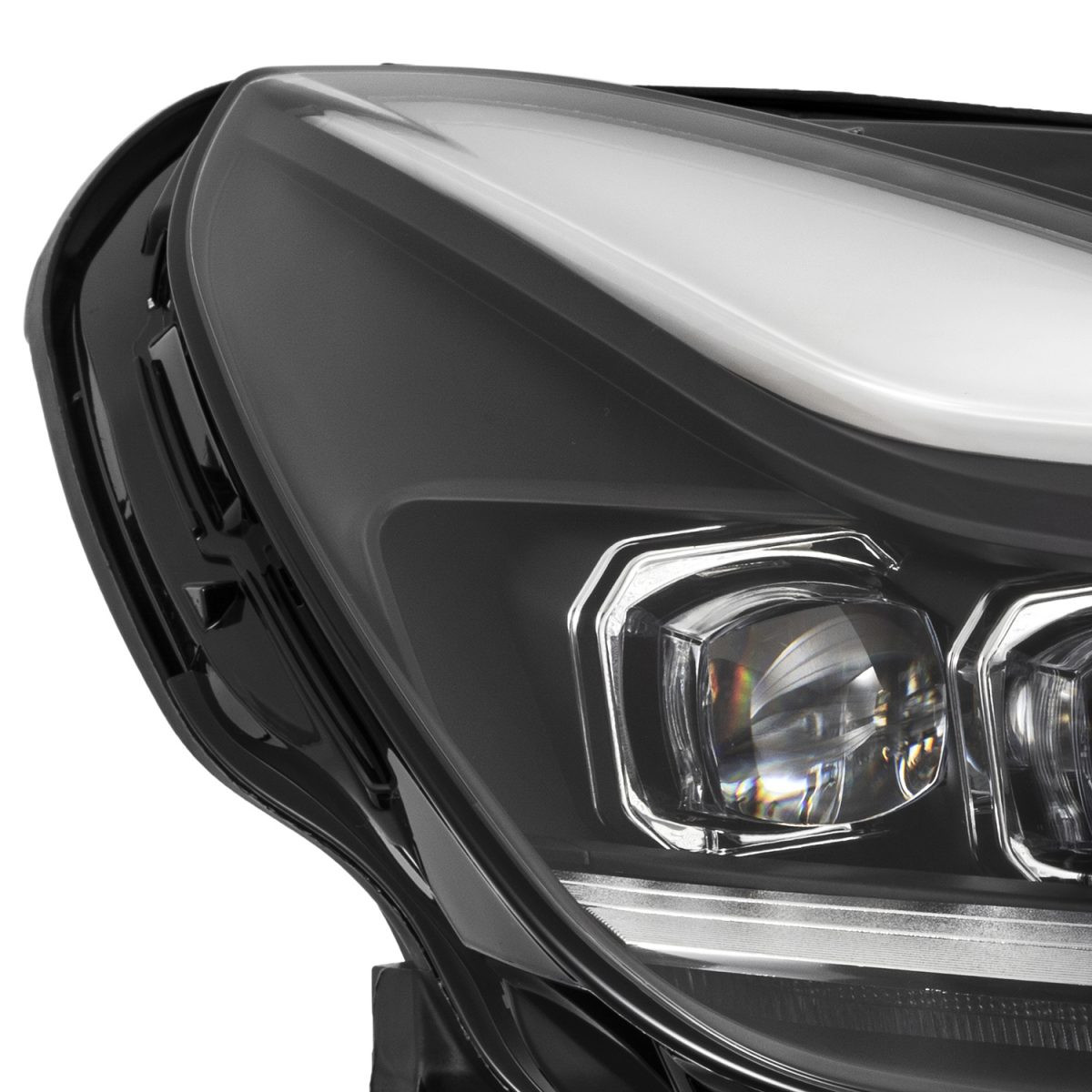 Buy Front headlights Tesla Model y 2020 + LED Nova Series Black Alpharex T3yarexb8880860.