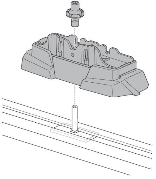 Купить Монтажный комплект Thule 7124 для Porsche Cayenne (mkI) 2002-2010; Volkswagen Touareg (mkI) 2002-2010 (TH 187124)