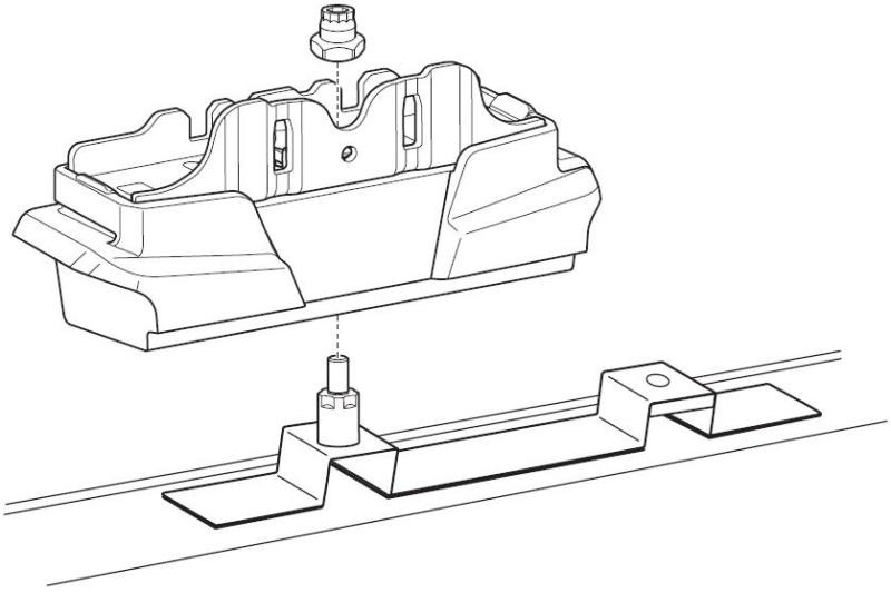 Купить Монтажный комплект Thule 7147 для Renault Trafic (mkII) 2001-2015; Opel Vivaro (mkI) 2001-2015; Nissan Primastar (mkI) 2001-2015 (TH 187147)
