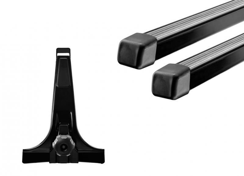 Купить Багажник на водостоки (28см) Thule Squarebar для Land Rover Defender (mkI) 1983-2016 (TH 763-953)