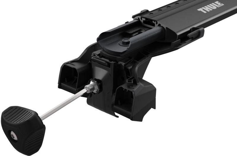 Купить Багажник на интегрированные рейлинги Thule Wingbar Edge Black для Genesis GV60 (mkI) 2021→ (TH 7214B-7214B-7206-6131)