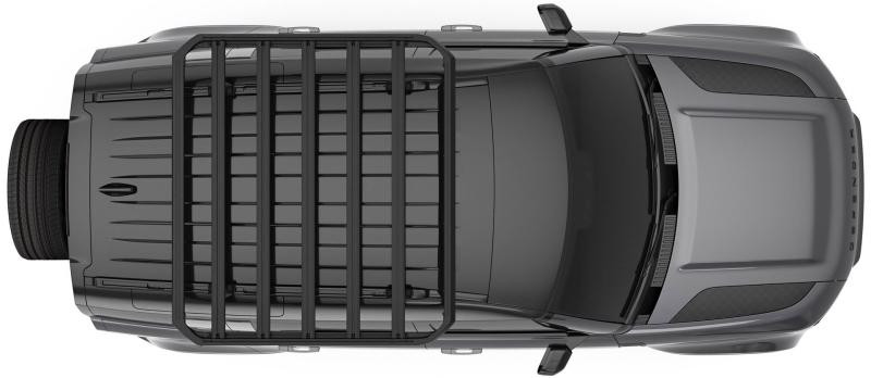 Купить Грузовая корзина Thule Caprock XL для Cadillac Escalade (mkIV) 2015-2020 (TH 611004-611204-7106-6152)