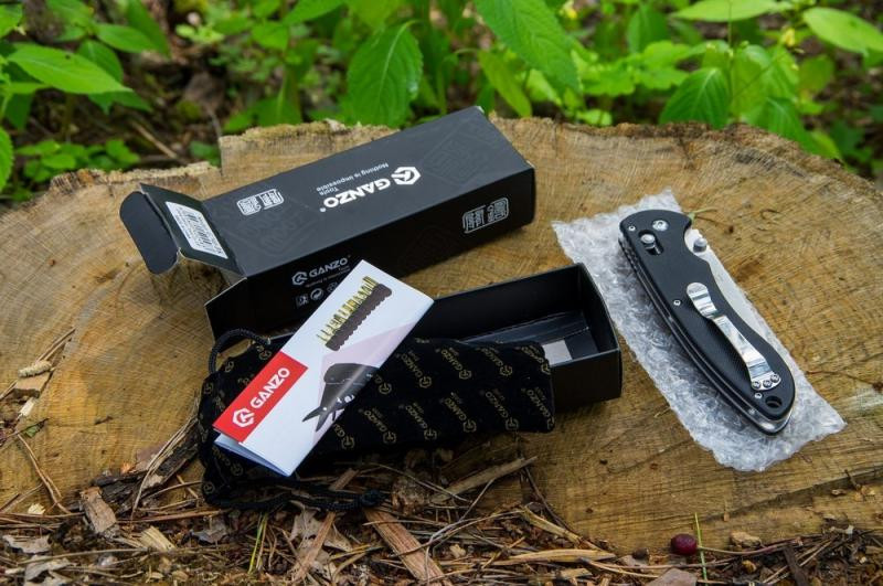 Buy Than a folding ganzo g740-bk black