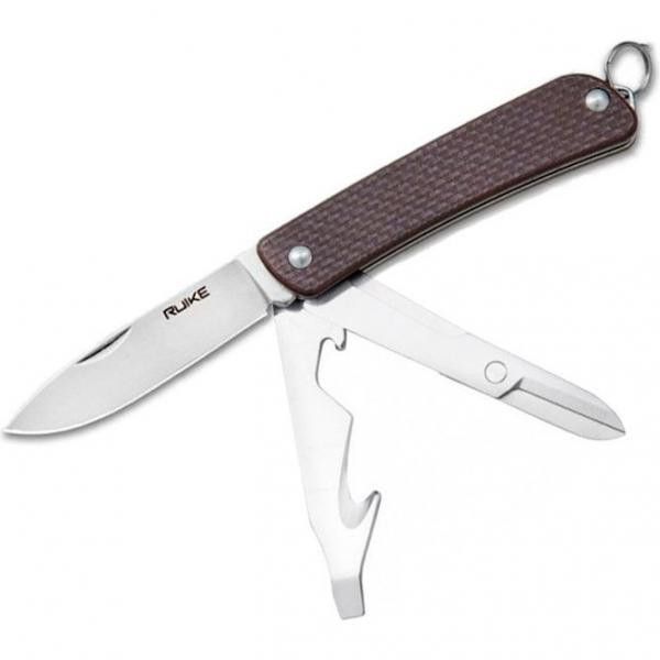 Buy Multifunctional knife Ruike Criterion Collection S31 brown