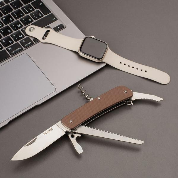 Buy Multifunctional knife Ruike Criterion Collection L32 brown