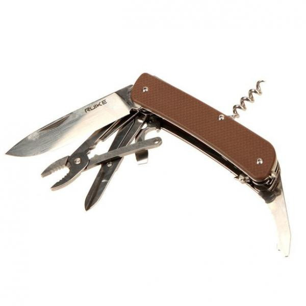 Buy Multifunctional knife Ruike Criterion Collection L41 brown