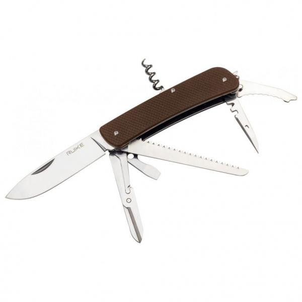 Buy Multifunctional knife Ruike Criterion Collection L42 Brown