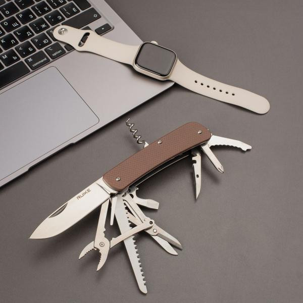 Buy Multifunctional knife Ruike Criterion Collection L51 brown
