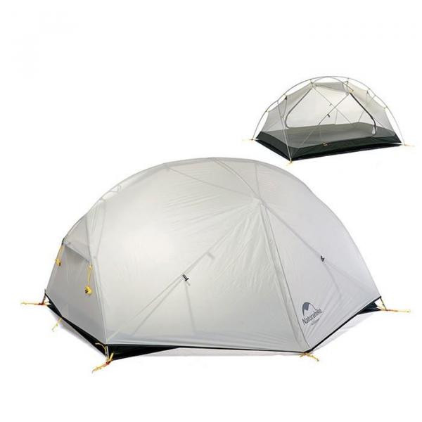 Buy Tent is a superstitial double-fitted Naturehike Mongar NH17T007-M, 20d, gray