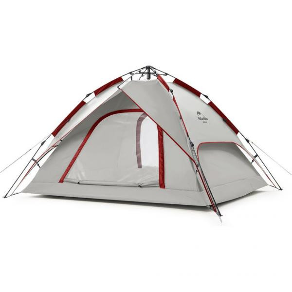 Buy Tent quadruple automatic Naturehike NH21ZP008, gray-red