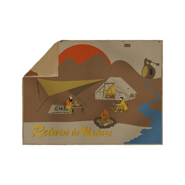 Buy Blanket refractory Naturehike cnh222ju017, beige with pattern