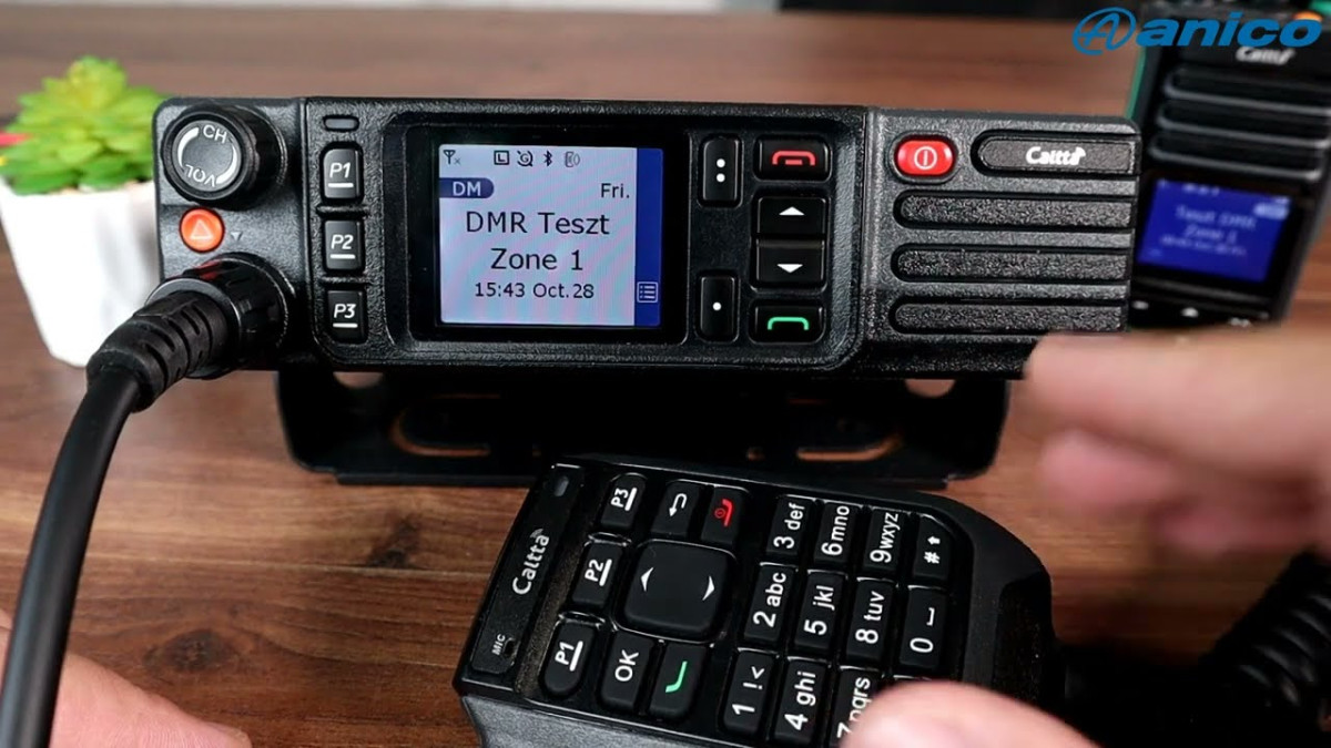 Купить Радиостанция автомобильная Caltta PM790 (H)-U с GPS & Bluetooth, 5-45 Вт