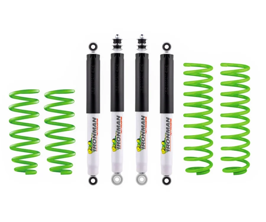 Buy Ironman +40 mm / 0-200 kg suspension set on Jeep Grand Cherokee Wj