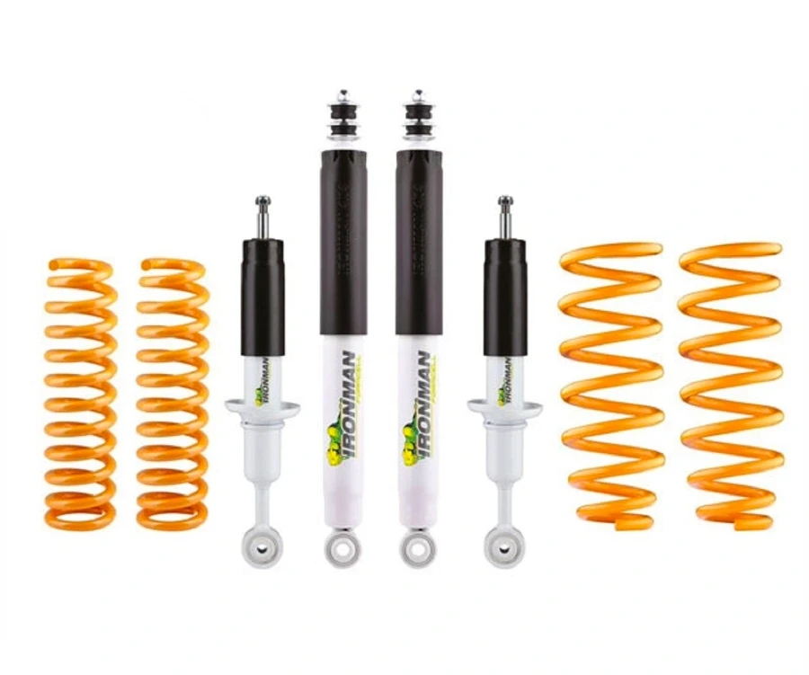 Buy Ironman +45 mm / 0-300 kg suspension set on Toyota Land Cruiser Prado 120, FJ Cruiser gasoline (Nitro Gas)