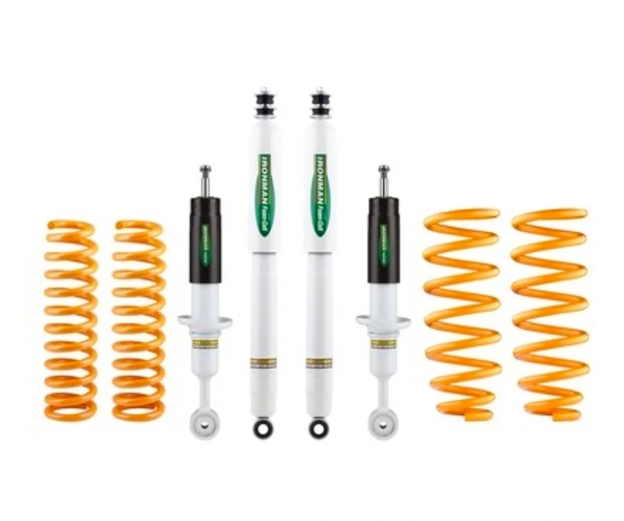 Buy Ironman +45 mm / 0-300 kg suspension set on Toyota Land Cruiser Prado 120, FJ Cruiser gasoline (Foam Cell)