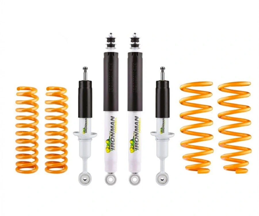 Buy Ironman +45 mm / 0-300 kg suspension set on Toyota Land Cruiser Prado 150 2009 - 2017 Diesel (Nitro Gas)