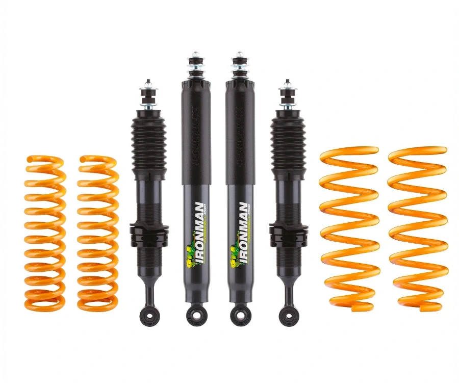 Buy Ironman Pro +45 mm / 0-300 kg suspension set on Toyota Land Cruiser Prado 150 2009 - 2017 Diesel (Foam Cell Pro)