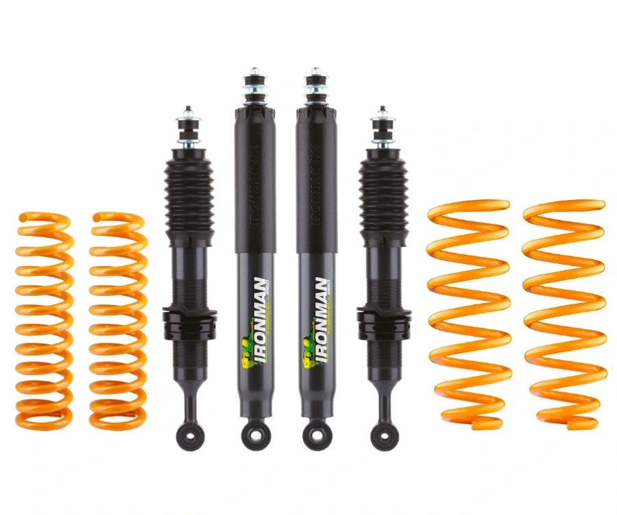 Buy Ironman Pro +40 mm / 0-300 kg suspension set on Toyota FJ Cruiser 2006+ (Foam Cell Pro)