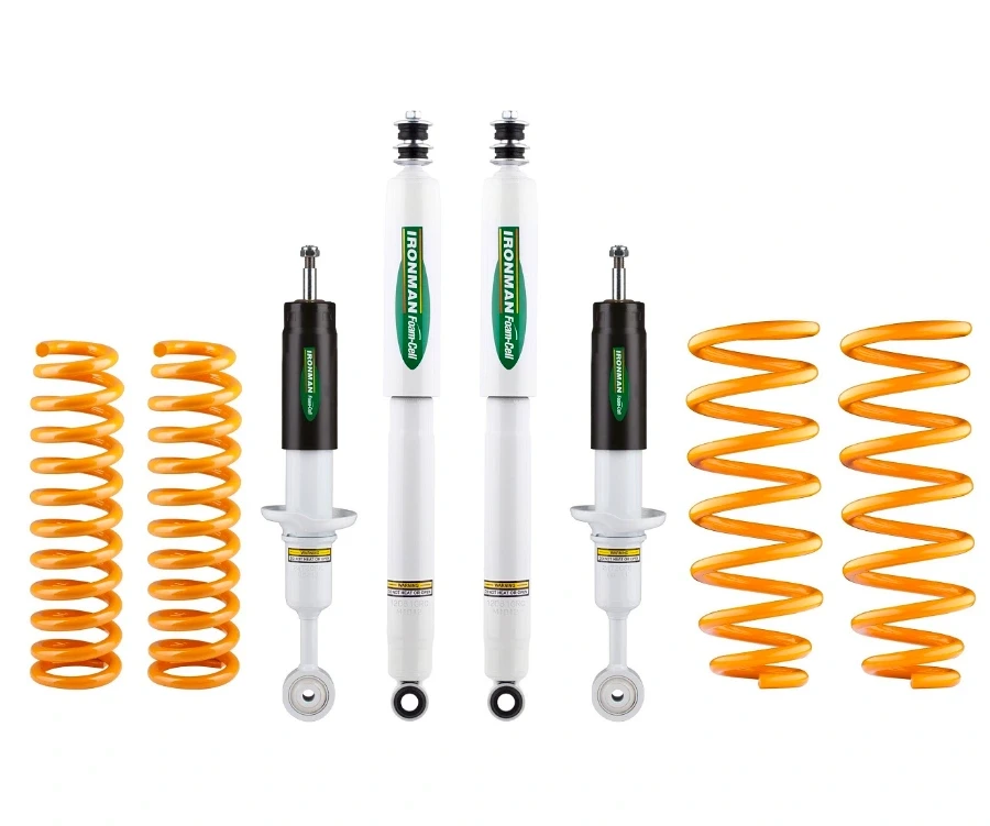 Buy Ironman +40 mm / 80-250 kg suspension set on Mitsubishi Pajero Sport 2009-2015 (Foam Cell)