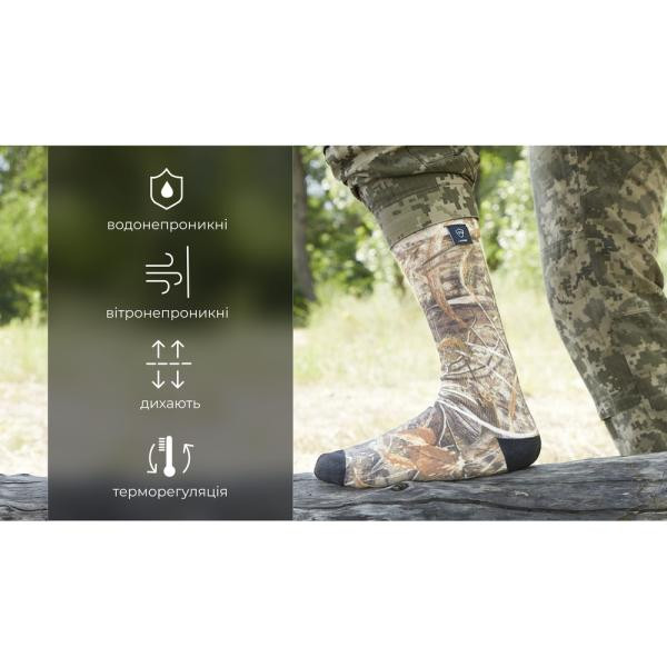 Buy Socks waterproof dexhell Stormblok, p-p m, khaki