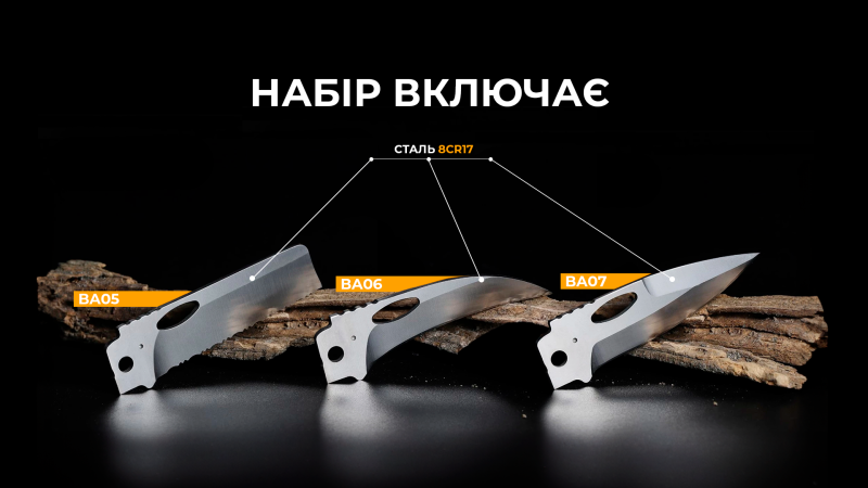 Buy Set of ROXON Variables (BA05; BA06; BA07) 3in1