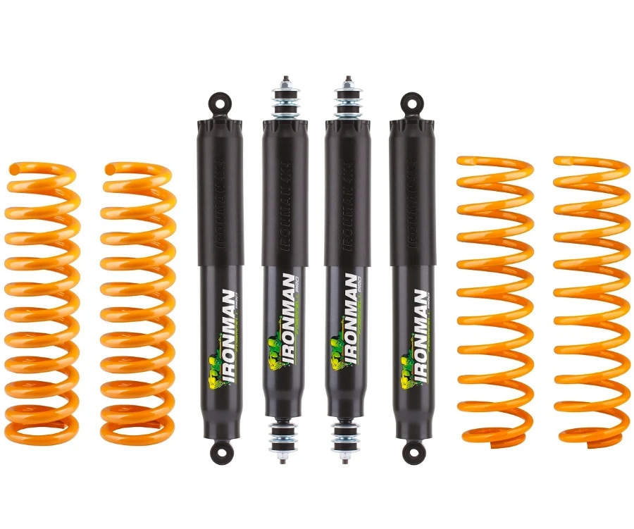 Купити Комплект підвіски Ironman Pro +40 мм / 0-250 кг на Jeep Wrangler JK 2006-2018 (5 дверей) (Foam Cell Pro)