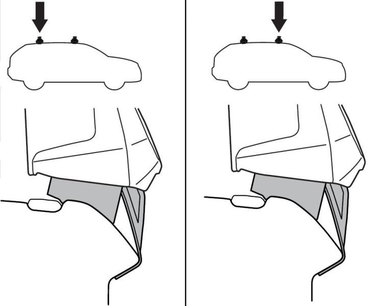 Купить Монтажный комплект Thule 5355 для Hyundai Sonata (mkVII) 2014-2019 (TH 145355)