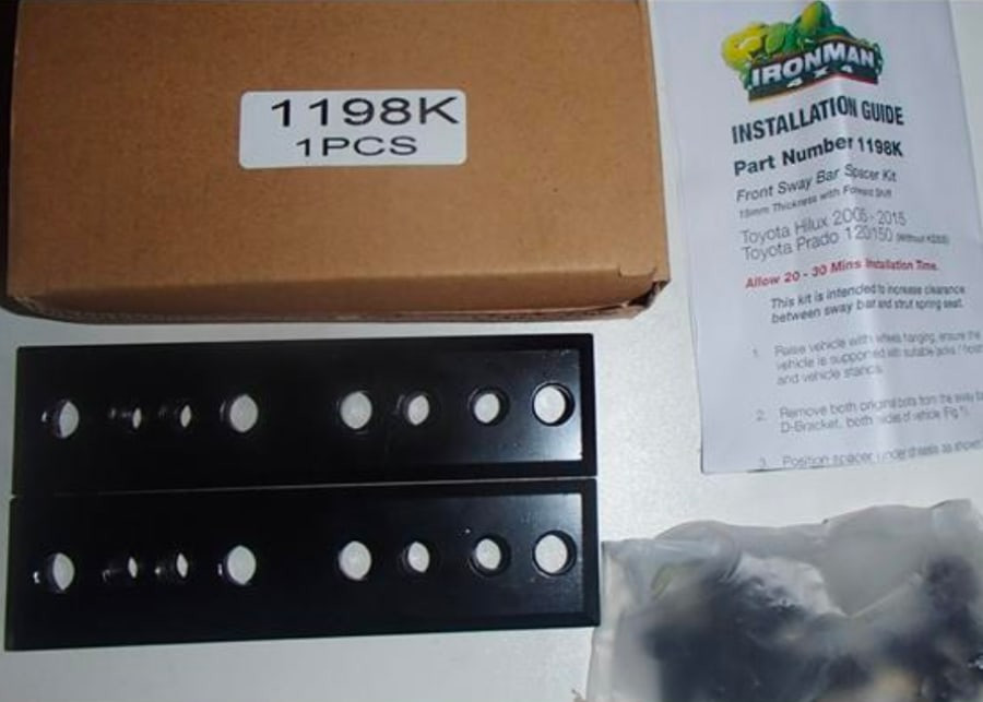 Купить Проставка переднего стабилизатора Ironman 1198K