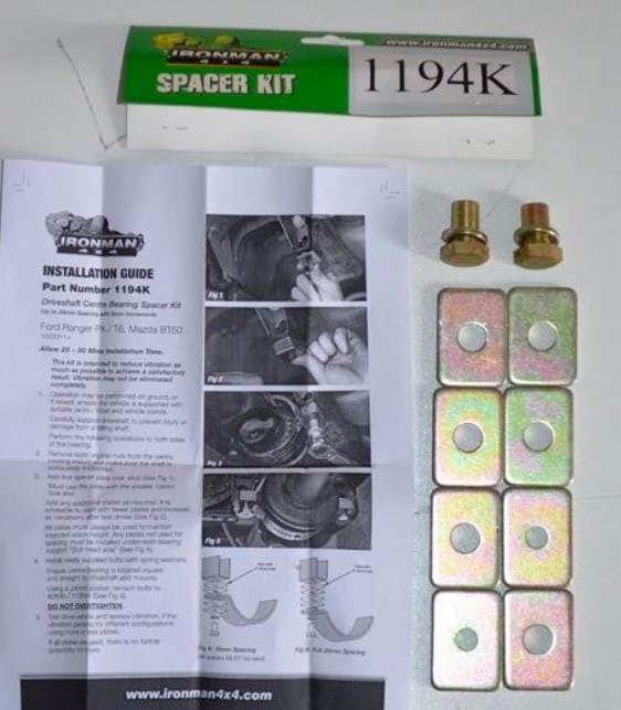 Buy Set to reduce the angle of cardan Ironman 1194k