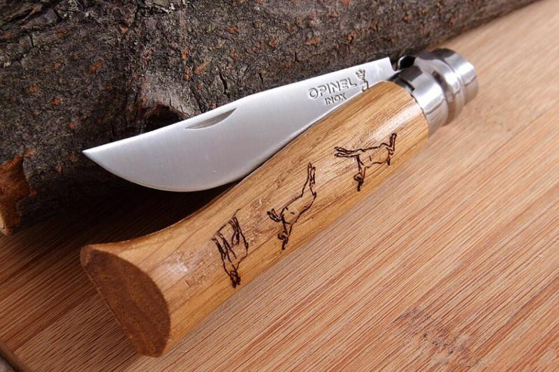 Купити Ніж Opinel №8 VRI Chamois Серна, дуб (002336)
