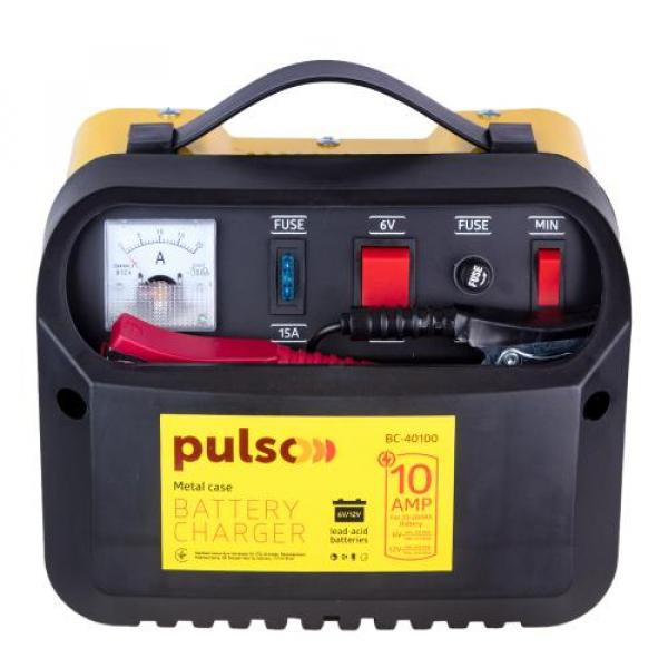 Buy PULSO BC-40100 6 & 12V/10A/12-200Ahr charger.