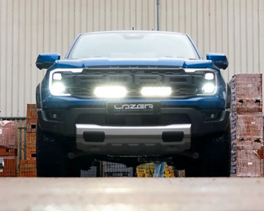 Купить Комплект оптики для Ford Ranger 2023+ в решетку радиатора - LAZER GK-RAP-02K