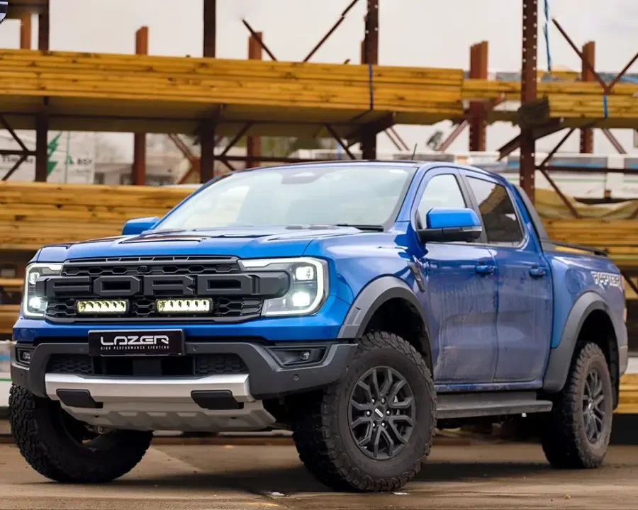 Купить Комплект оптики для Ford Ranger 2023+ в решетку радиатора - LAZER GK-RAP-02K