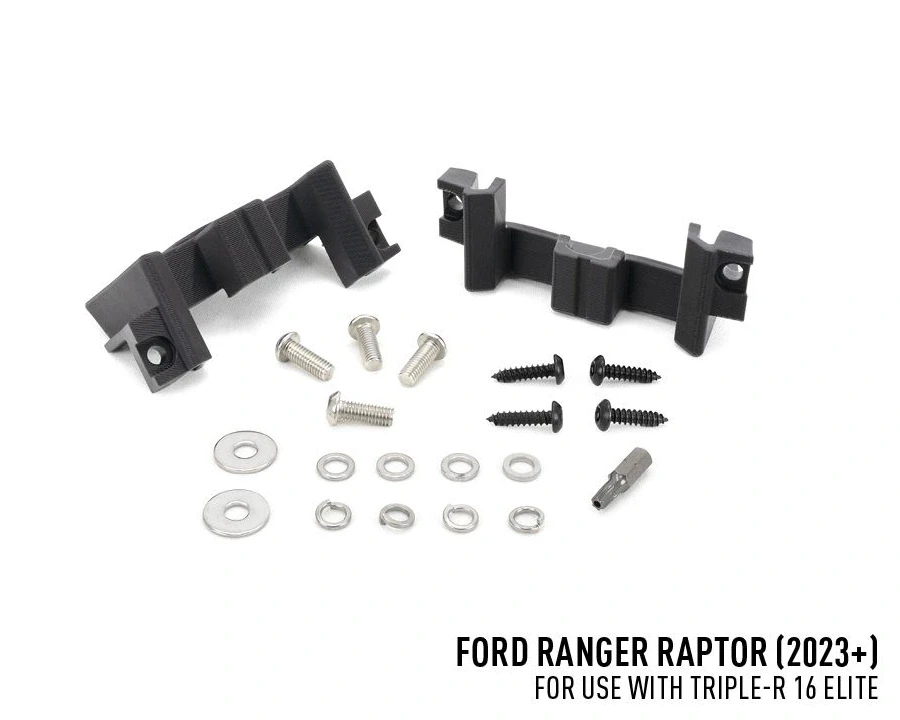 Купить Комплект оптики для Ford Ranger 2023+ в решетку радиатора - LAZER GK-RAP-ELITE-03K