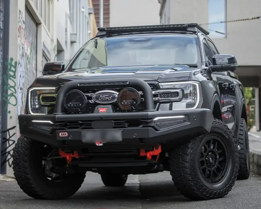 Купити Передній силовий бампер під лебідку Sahara MKII ARB - Ford Ranger 22+ ARB 3940600 (360 камера / 6 датчиків)