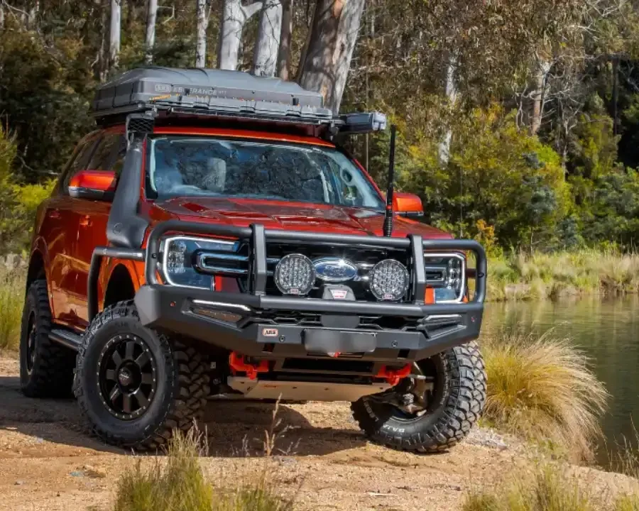 Buy Front power bumper under the Summit MKII ARB winch - Ford Ranger 22+ Arb 3440600 (360 camera / 6 sensors)