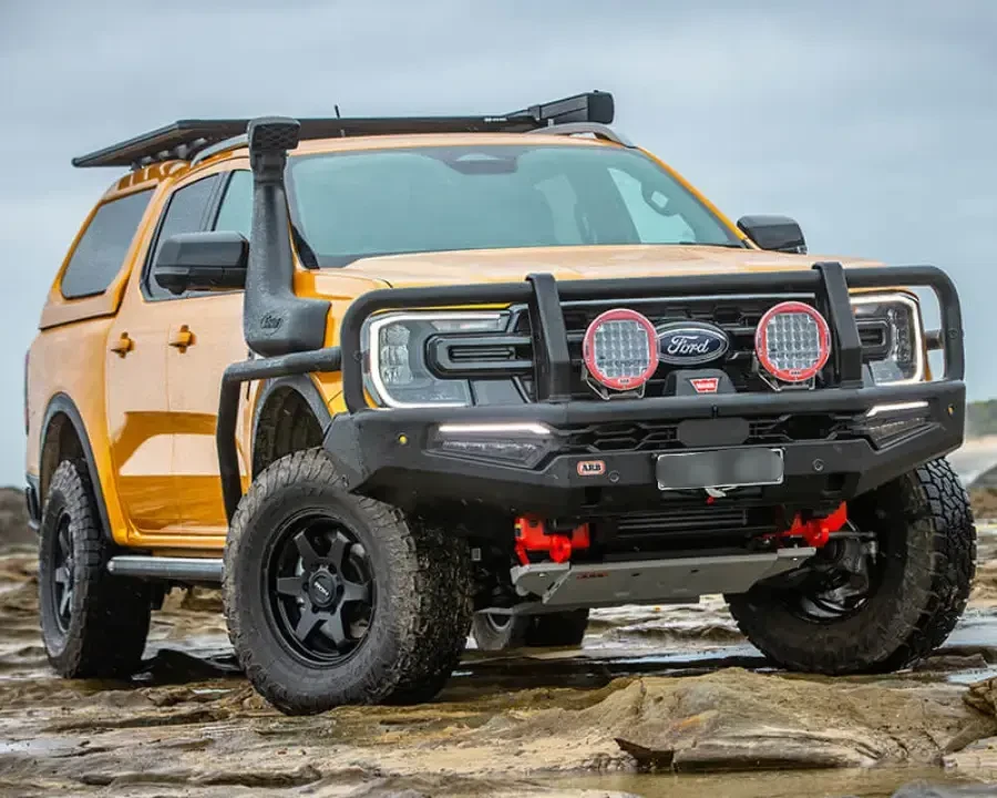 Buy Front power bumper under the Summit MKII ARB winch - Ford Ranger 22+ Arb 3440600 (360 camera / 6 sensors)