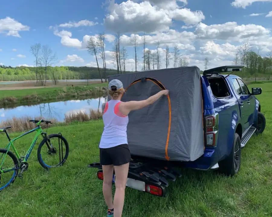 Купити Автопалатка на Isuzu D-max в кузов під кунг Hardtop RH05