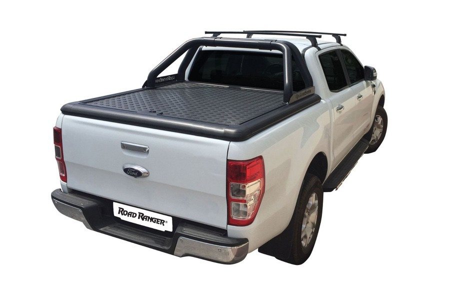 Купить Крышка для Ford Ranger DC (15-23) алюминиевая черная от Road Ranger EVO330B
